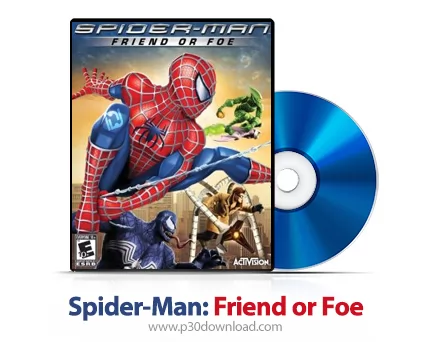 Spider Man Friend or Foe WII PSP XBOX 360 بازی مرد عنکبوتی دوست ی