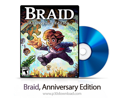 دانلود Braid, Anniversary Edition PS4 - بازی مرد شجاع، نسخه سالگرد برای پلی استیشن 4 + نسخه هک شده P