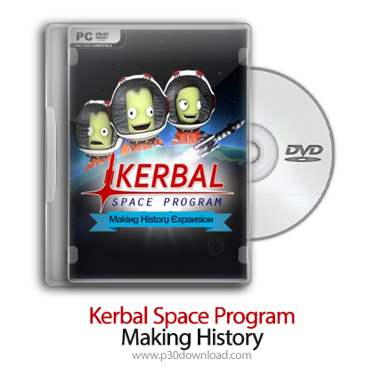 دانلود Kerbal Space Program: Making History + Update v1.4.4.2215-PLAZA - بازی برنامه فضائی کربال: تا