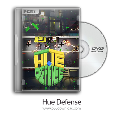 دانلود Hue Defense + Update v1.1-CODEX - بازی مدافع رنگ