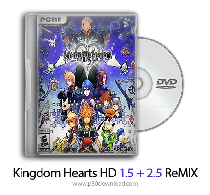 دانلود Kingdom Hearts HD 1.5+2.5 Remix + Network Fix - بازی مجموعه قلب پادشاهی اچ دی 1.5+2.5 ریمیکس