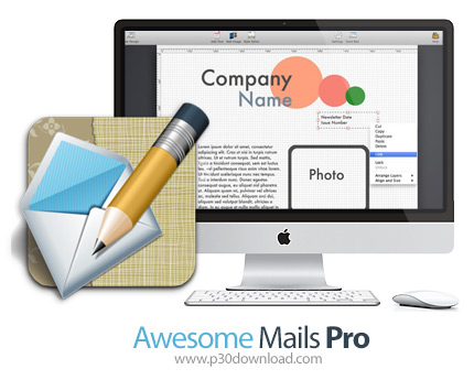 دانلود Awesome Mails Pro 4 v4.0.8 MacOS - نرم افزار سفارشی کردن ایمیل برای مک
