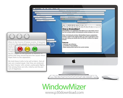 دانلود WindowMizer v5.0.3 MacOS - نرم افزار مدیریت پنجره ها برای مک