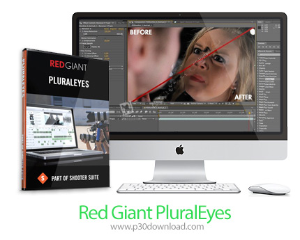 دانلود Red Giant PluralEyes v4.1.8 MacOS - نرم‌افزار تدوین صدا و تصویر برای مک