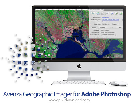 دانلود Avenza Geographic Imager for Adobe Photoshop v6.3 MacOS - نرم افزار کار با تصاویر ماهواره ای 