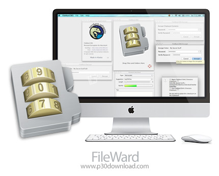 دانلود FileWard v1.6 MacOS - نرم افزار رمزگذاری و قفل گذاری فایل ها برای مک
