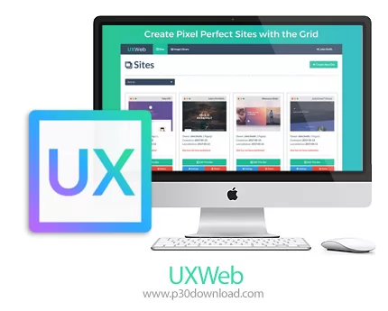 دانلود UXWeb v1.3 MacOS دانلود نرم افزار طراحی وب سایت برای مک