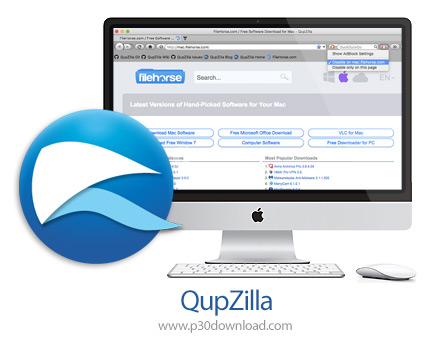 دانلود QupZilla Browser v2.2.5 MacOS - مرورگر سریع و امن برای مک