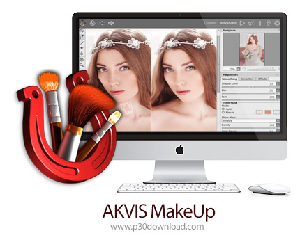 دانلود AKVIS MakeUp v5.0.651.15806 MacOS - پلاگین آرایشگری مخصوص فتوشاپ برای مک