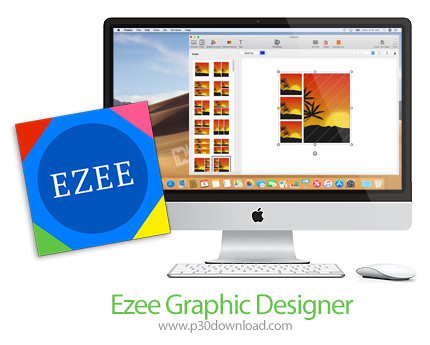 دانلود Ezee Graphic Designer v2.0.26 MacOS - نرم افزار طراحی گرافیکی بروشور و پوستر های تبلیغاتی برا