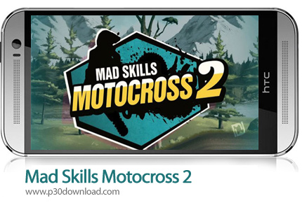 دانلود Mad Skills Motocross 2 v2.26.3588 + Mod - بازی موبایل مهارت های موتورسواری دیوانه وار