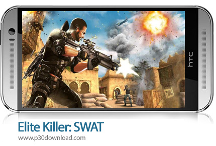 دانلود Elite Killer: SWAT v1.6.0 + Mod - بازی موبایل قاتل خبره