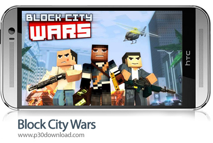 دانلود Block City Wars V7.1.5 + Mod - بازی موبایل جنگ شهر بلوکی