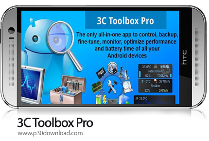 دانلود 3C Toolbox Pro v2.4.8i - برنامه موبایل جعبه ابزار