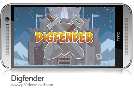 دانلود Digfender v1.4.2 + Mod - بازی موبایل برج دفاعی