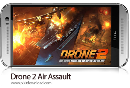 دانلود Drone 2 Air Assault v2.2.142 - بازی موبایل پهپاد 2 حمله هوایی