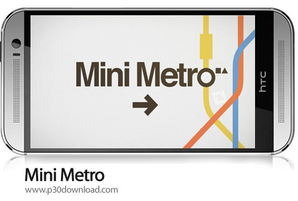 دانلود Mini Metro v2.46.1 + Mod - بازی موبایل مترو کوتاه