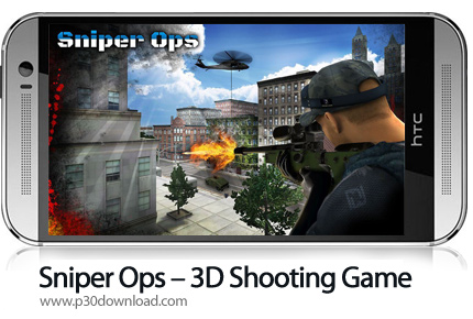 دانلود Sniper Ops - 3D Shooting Game v76.0.1 + Mod - بازی موبایل تک تیراندازی هیجان اور