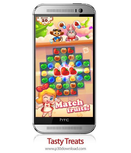 دانلود Tasty Treats v15.0 + Mod - بازی موبایل میوه های خوشمزه