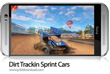 دانلود Dirt Trackin Sprint Cars v3.4.0 - بازی موبایل مسابقات اتومبیل رانی