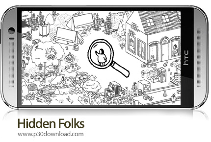 دانلود Hidden Folks v1.6.6 - بازی موبایل آیتم های مخفی