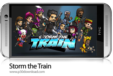 دانلود Storm the Train v1.7.4 + Mod - بازی موبایل یورش به قطار
