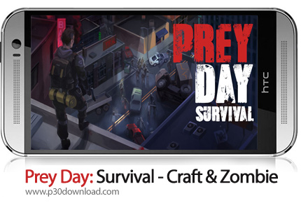 دانلود Prey Day: Survival - Craft & Zombie v1.133.1 - بازی موبایل روز شکار