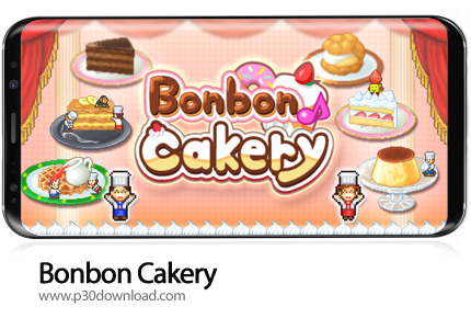دانلود Bonbon Cakery v2.1.4 + Mod - بازی موبایل مدیریت قنادی