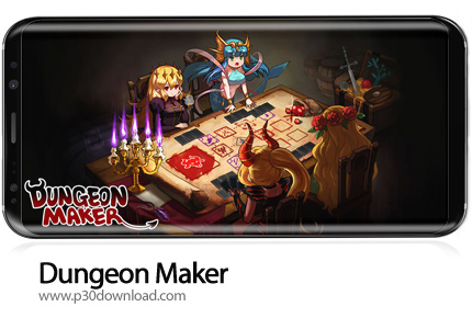 دانلود Dungeon Maker v1.11.15 + Mod - بازی موبایل سازنده سیاه چال