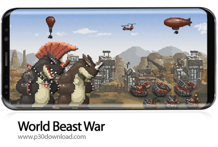 دانلود World Beast War v2.001 + Mod - بازی موبایل جنگ جهانی هیولا