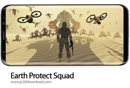 دانلود Earth Protect Squad: Third Person Shooting Game v2.19 + Mod - بازی موبایل محافظان زمین