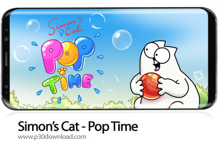 دانلود Simon's Cat - Pop Time v1.26.4 + Mod - بازی موبایل سایمون گربه