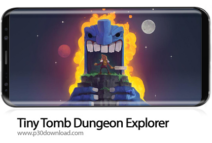 دانلود Tiny Tomb: Dungeon Explorer v1.11 + Mod - بازی موبایل مقبره کوچک: ماجراجوی سیاهچاله