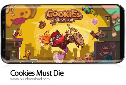 دانلود Cookies Must Die v1.2.0 + Mod - بازی موبایل کوکی ها باید نابود شوند
