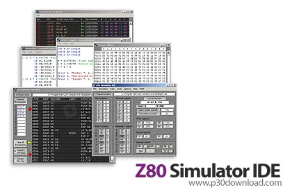 Z80 Simulator IDE 9.81 شبیه ساز ریزپردازنده