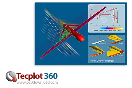 Tecplot 360 2013 R1 14.0.2.35002 رسم نمودار داده های سی اف دی