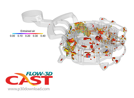 دانلود FLOW-3D CAST Advanced v4.2.1.2 x64 - نرم افزار شبیه سازی و تحلیل جریان مذاب