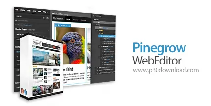 دانلود Pinegrow Web Editor Pro 5.99 ساخت صفحات وب بدون نیاز به برنامه نویسی