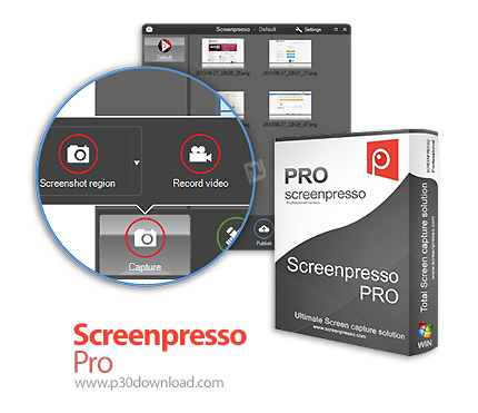 دانلود Screenpresso Pro v2.1.25 - نرم افزار تصویربرداری از صفحه نمایش