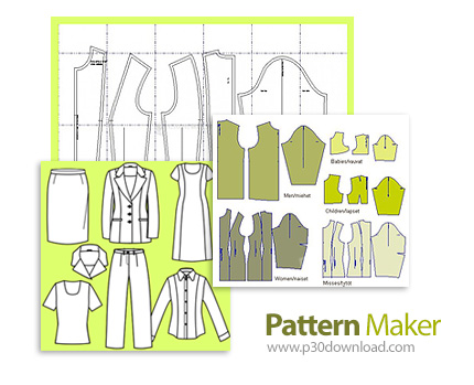 دانلود PatternMaker Marker Studio v7.0.5 + Pro 7.5.2 Build 3 - نرم افزار طراحی و چاپ الگوی لباس