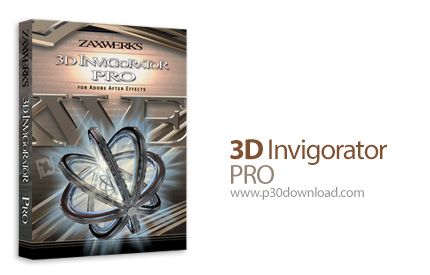 دانلود Zaxwerks 3D Invigorator PRO v8.6.0 - پلاگین طراحی متن و لوگو های سه بعدی در افترافکت