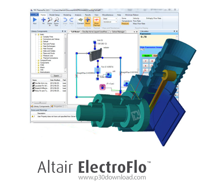 دانلود Altair ElectroFlo v2018.0.0.32399 x64 - نرم افزار آنالیز حرارتی مدارات الکترونیکی