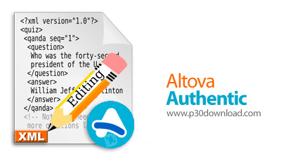 دانلود Altova Authentic Enterprise v2024 R2 x64 - نرم افزار ویرایش محتوای ایکس ام ال