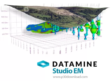 Datamine Studio EM 2.3.121.0 مدلسازی و تجزیه و تحلیل پروژه های حفاری