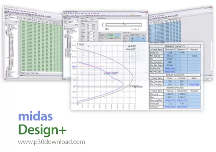 دانلود midas Design+2017 1.1 ساخت سازه‌های ساختمانی