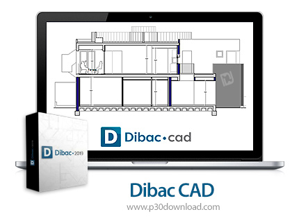 دانلود Dibac CAD v2019.6.01.09 x64 beta - نرم افزار طراحی داخلی و معماری