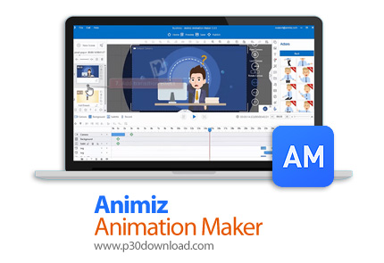 دانلود Animiz Animation Maker  x64 - نرم افزار ساخت آس