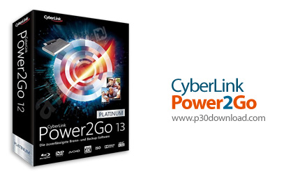دانلود CyberLink Power2Go Platinum v13.0.5924.0  - نرم افزار رایت انواع دیسک 