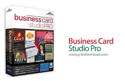 Suitsoft Business Card Generator (PC CD