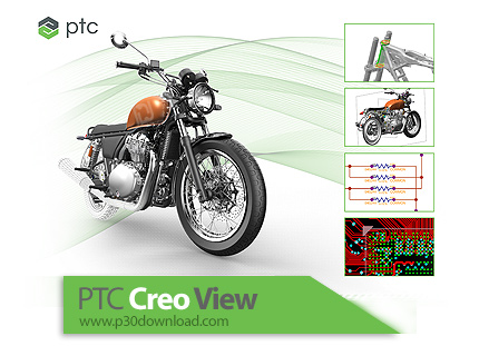 دانلود PTC Creo View v7.1.1.0.29 x64 Clients + PTC Creo Adapters MCAD/ECAD/JT for Win/Linux - نرم اف